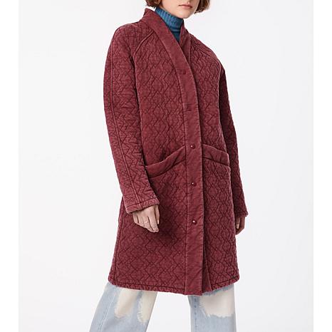 Bernie Quilted Cardigan Coat - 20658970 | HSN