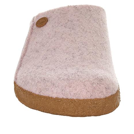 birkenstock sheepskin clogs