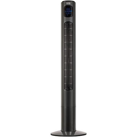 Black & Decker 46" Oscillating Tower Fan with Remote - Charcoal Gray