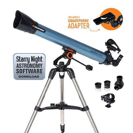 celestron inspire 80 refractor telescope