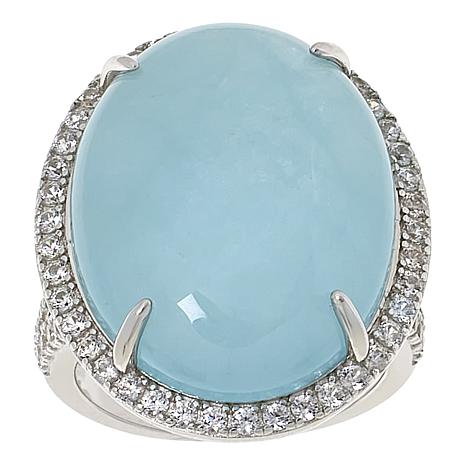 Hsn hot sale aquamarine rings