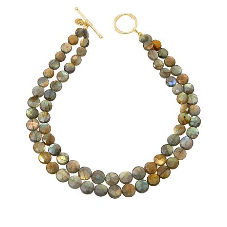 Connie Craig Carroll Jewelry Ana Holiday Sparkle Labradorite Necklace ...