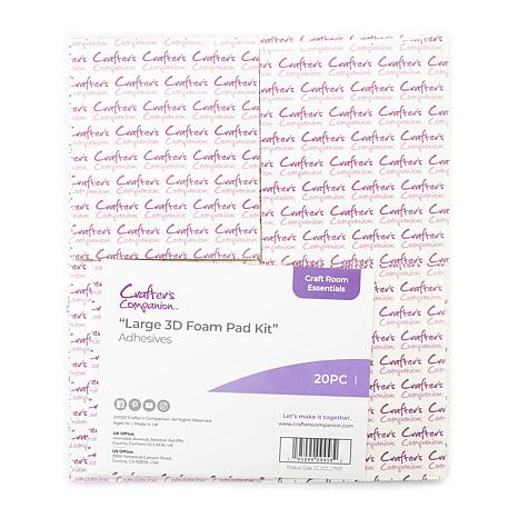Crafter's Companion 3D Foam Pad Kit Large - 20-pack