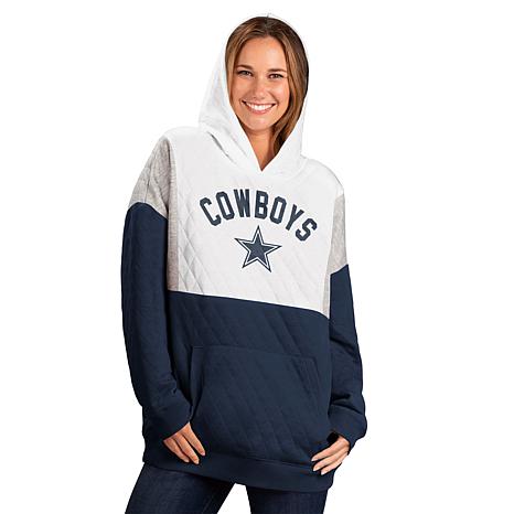 Women's Dallas Cowboys Hoodie Size Medium Gray Graphic Sweatshirt