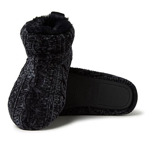 dearfoam cable knit slippers