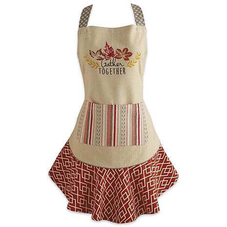 ruffle apron