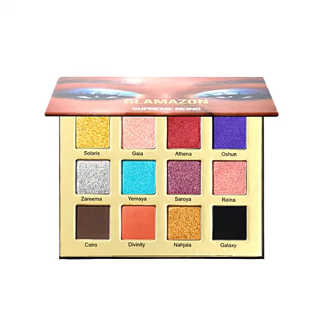 Glamazon Beauty 12-pan Eyeshadow Palette - 23379981 | HSN
