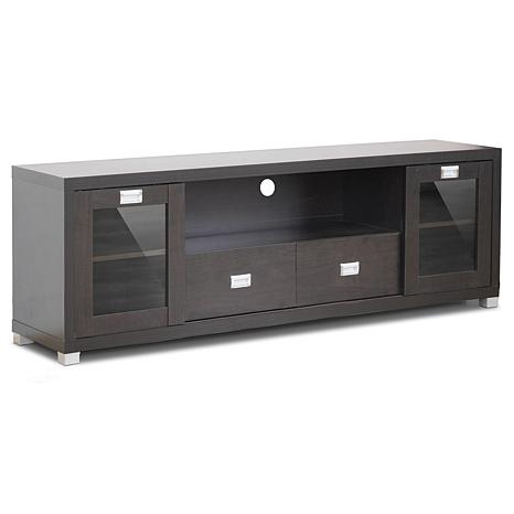 Gosford Brown Wood Modern TV Stand - 7092203 HSN