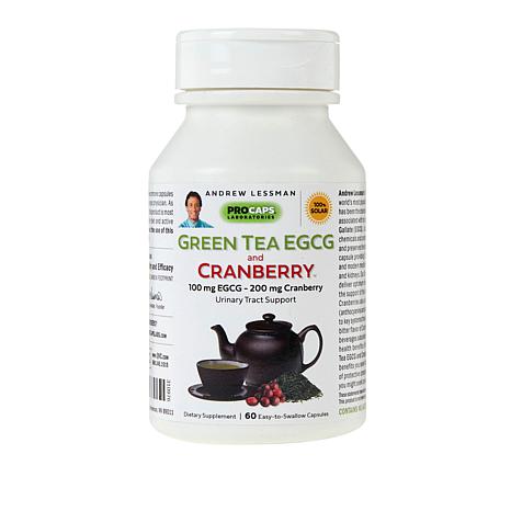 Green Tea EGCG and Cranberry - 360 Capsules