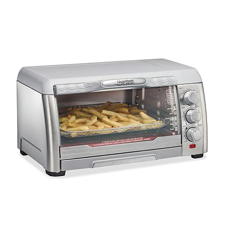 Hamilton Beach® Air Fryer Toaster Oven 6 Slice Capacity Black & Stainless  Steel