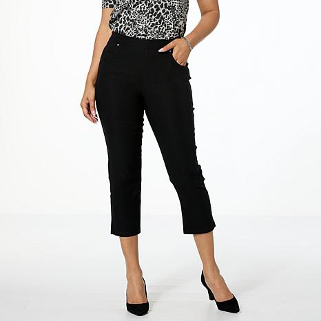 HUE Everyday Stretch Knit Pull-On Capri Pant
