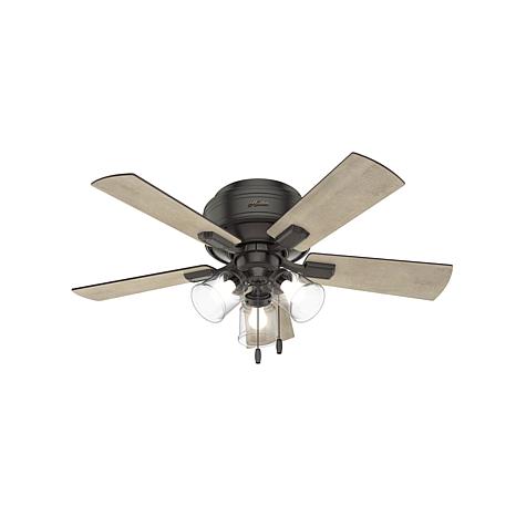 Hunter 42" Crestfield Bronze Ceiling Fan w LED Light Kit & Pull Chain