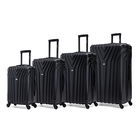 InUSA Vasty Lightweight Hardside Spinner 4 Piece Luggage Set | HSN