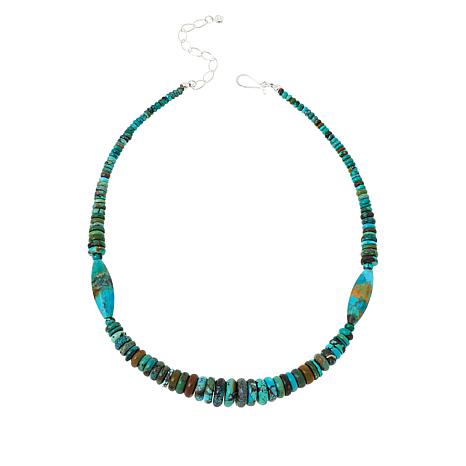 Jay King Sterling Silver Hubei Turquoise Necklace - 20821513 | HSN