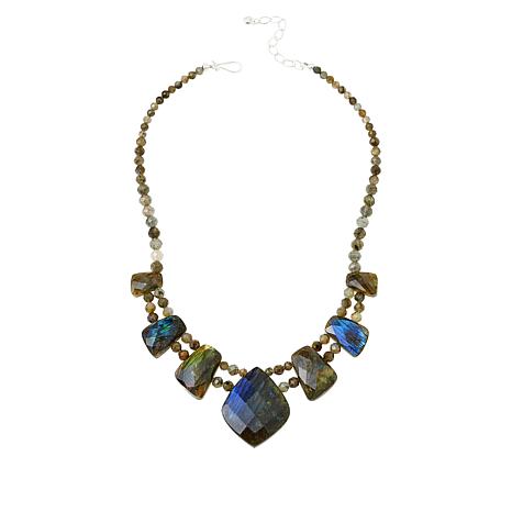 Jay King Sterling Silver Labradorite Necklace - 20818901 | HSN