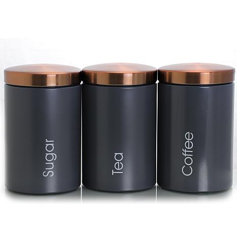 coffee tea sugar container set