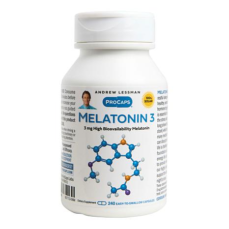 Melatonin-3 - 240 Capsules