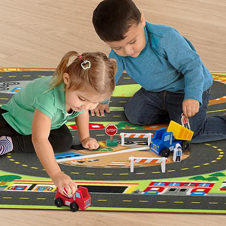 melissa and doug jumbo roadway rug