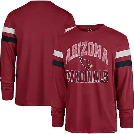 Men's '47 Cardinal Arizona Cardinals Irving Long Sleeve T-shirt 