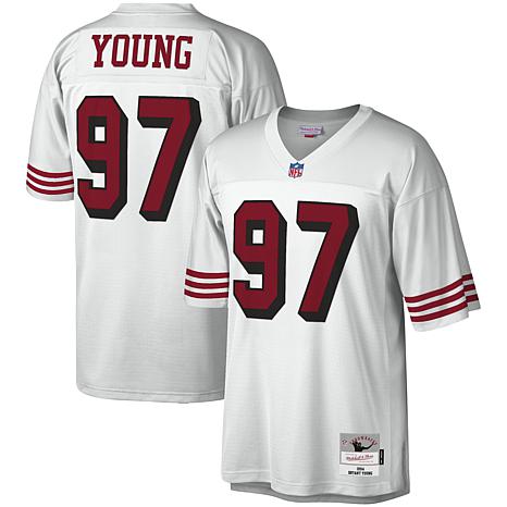 Officially Licensed NFL Men's Mitchell & Ness Willis 49ers Jersey