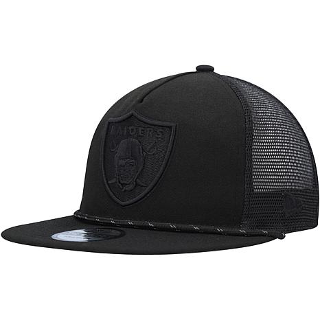 Youth Las Vegas Raiders Black Team Code Adjustable Snapback Hat