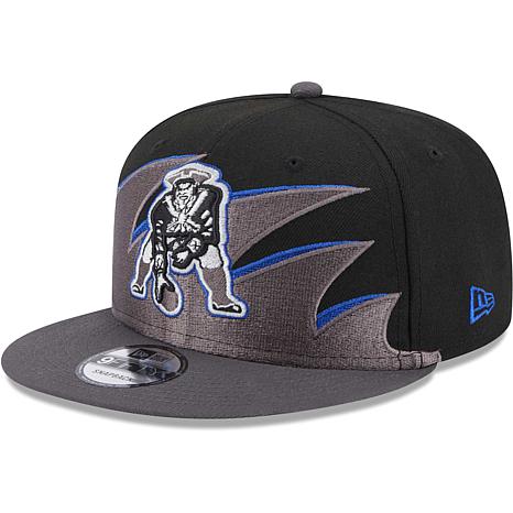 Men's New Era Black New England Patriots Tidal Wave 9FIFTY Snapback Hat ...