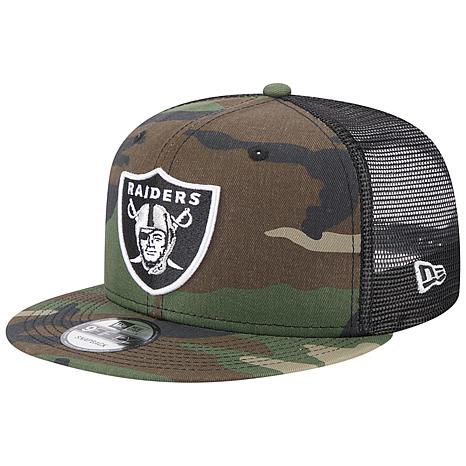 NFL Oakland Raiders Multi-Color Flat Bill Snap Back Hat By Mitchell &  Ness