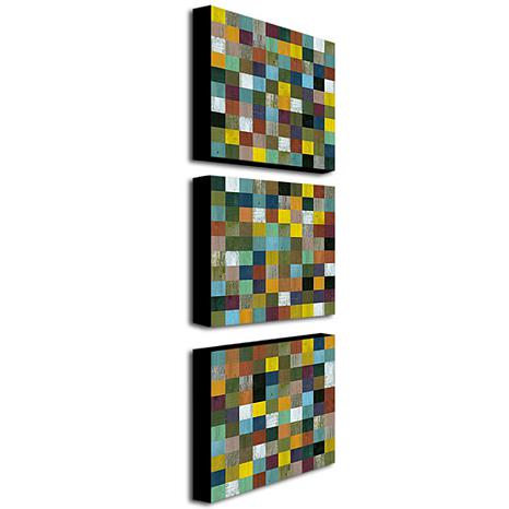 Michelle Calkins "Rustic Wood" Giclée-Print Set