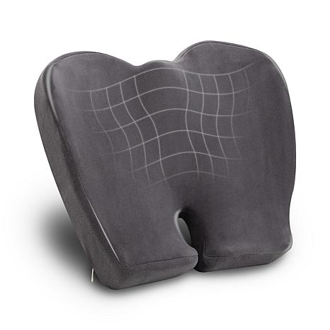 Mind Reader Portable Office Chair Cushion Ergonomic Orthopedic | HSN