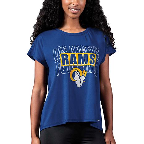 MSX by Michael Strahan MSX by Michael Strahan for NFL Women's Abigail Back Slit Tee - Rams