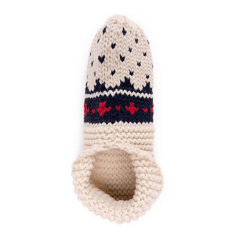 womens knit booties