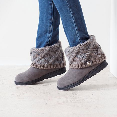 muk luks patti women's water resistant winter boots