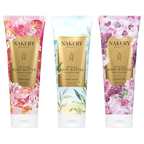 Nakery Beauty 3-piece Firm & Tighten Body Butter Collection