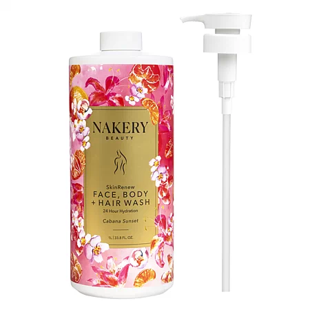 Nakery Beauty Cabana Sunset SkinRenew Body, Face, and Hair Wash | HSN