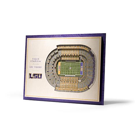 NCAA LSU Tigers StadiumViews 3-D Wall Art - Tiger Stadium - 9332041 | HSN