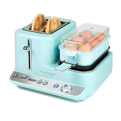  3 in 1 Breakfast Station Multifunctional Toaster Oven