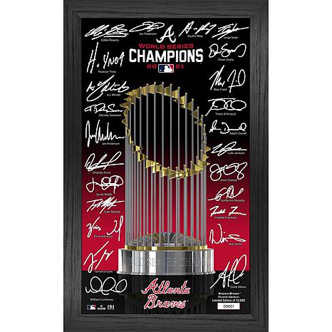 Atlanta Braves World Series Champions 2021 Signatures Thank You