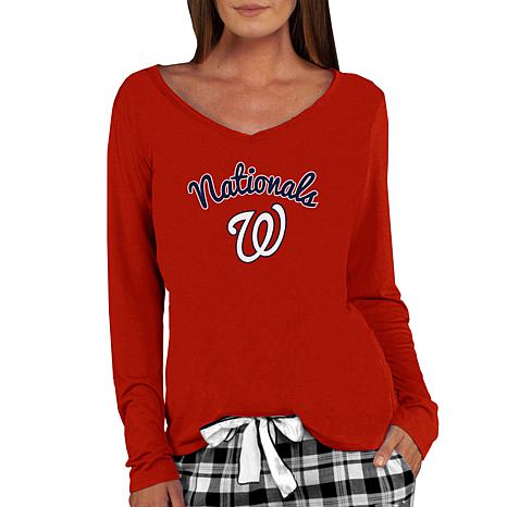 Officially Licensed MLB Ladies Marathon Long Sleeve Top - Phillies