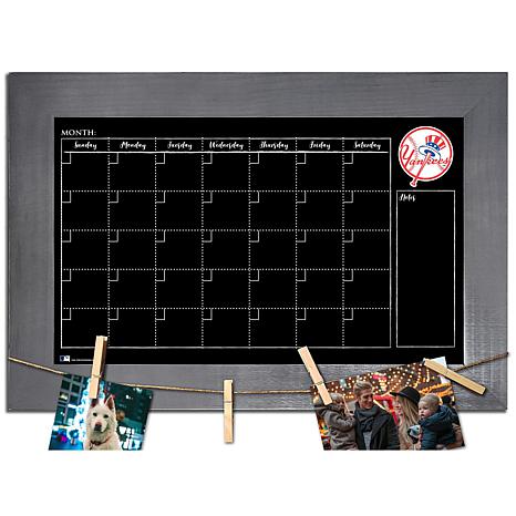 Officially Licensed MLB Monthly Chalkboard - New York Yankees