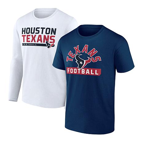 Houston Texans NFL Men's NFL Team Apparel Front and Back Design Shirt