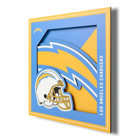 YouTheFan NFL Los Angeles Rams 3D Logo Series Wall Art - 12x12