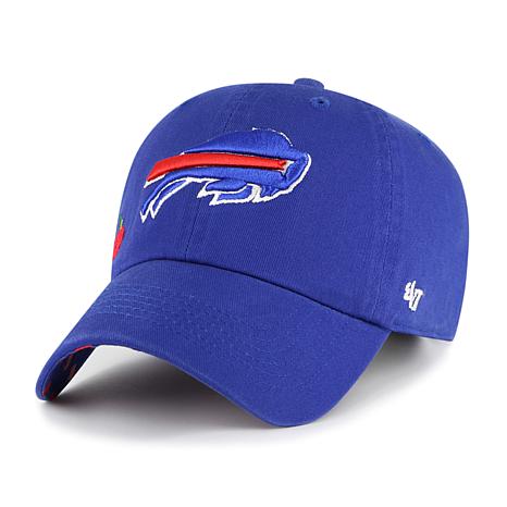 Women's Buffalo Bills '47 White Team Confetti Clean Up Adjustable Hat