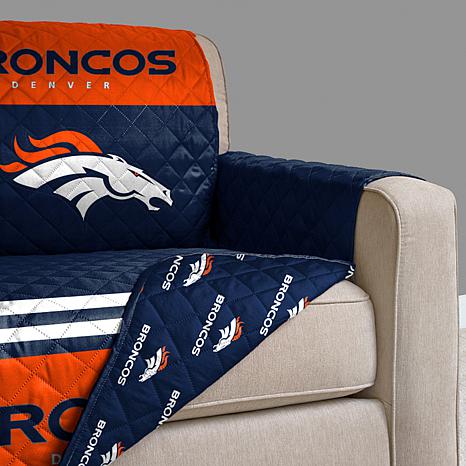 Denver Broncos Sofa Protector - Navy