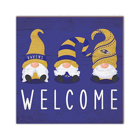 Officially Licensed NFL Jacksonville Jaguars Welcome Gnomes Wall Decor