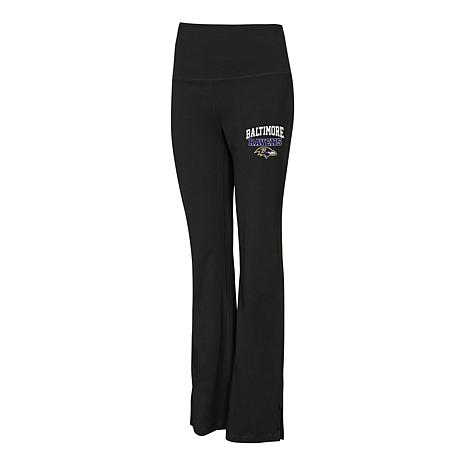 Officially Licensed NFL Concepts Sport Flare Leg Knit Pant - Ravens ...