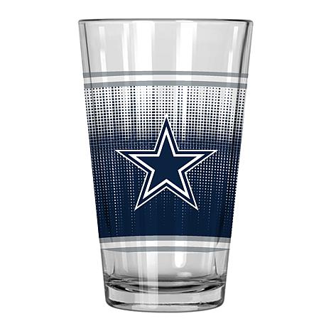 Dallas Cowboys 16oz. Allover Print Pint Glass