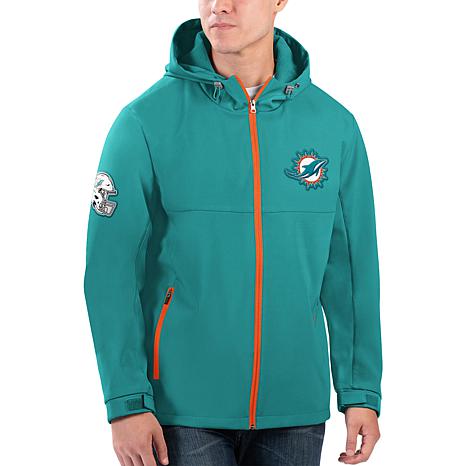 Men's Nike Aqua Miami Dolphins Fan Gear Pullover Hoodie Size: Medium