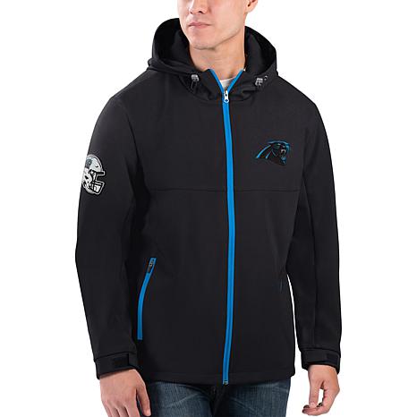 Football Fan Shop Officially Licensed NFL Full-Zip Hooded Jacket - Panthers