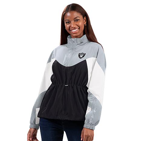 Officially Licensed NFL Full-Zip Hooded Jacket - Raiders