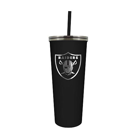 NFL Las Vegas Raiders 24oz Skinny Tumbler with Straw